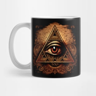 illuminati-inspired, eye Mug